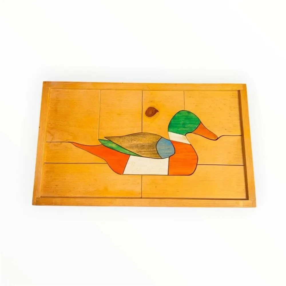 Wooden Duck bandsaw art